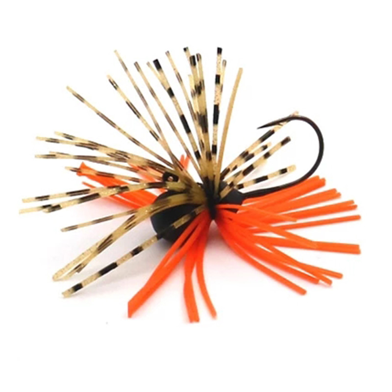 Fishing Lure Soft Plastic - 1 pièces 3.5g 5.2g Silicone tête