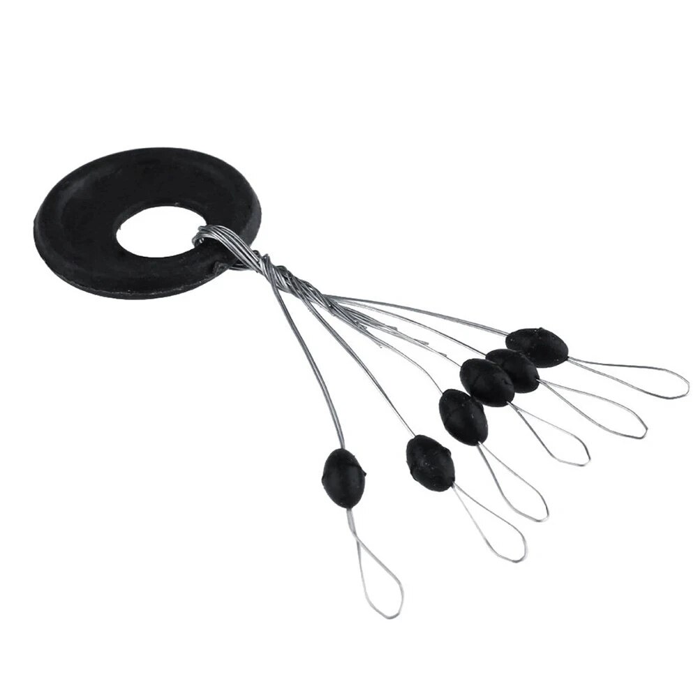 Fishing Lure Spinner - 600 pièces 100 groupe ensemble caoutchouc
