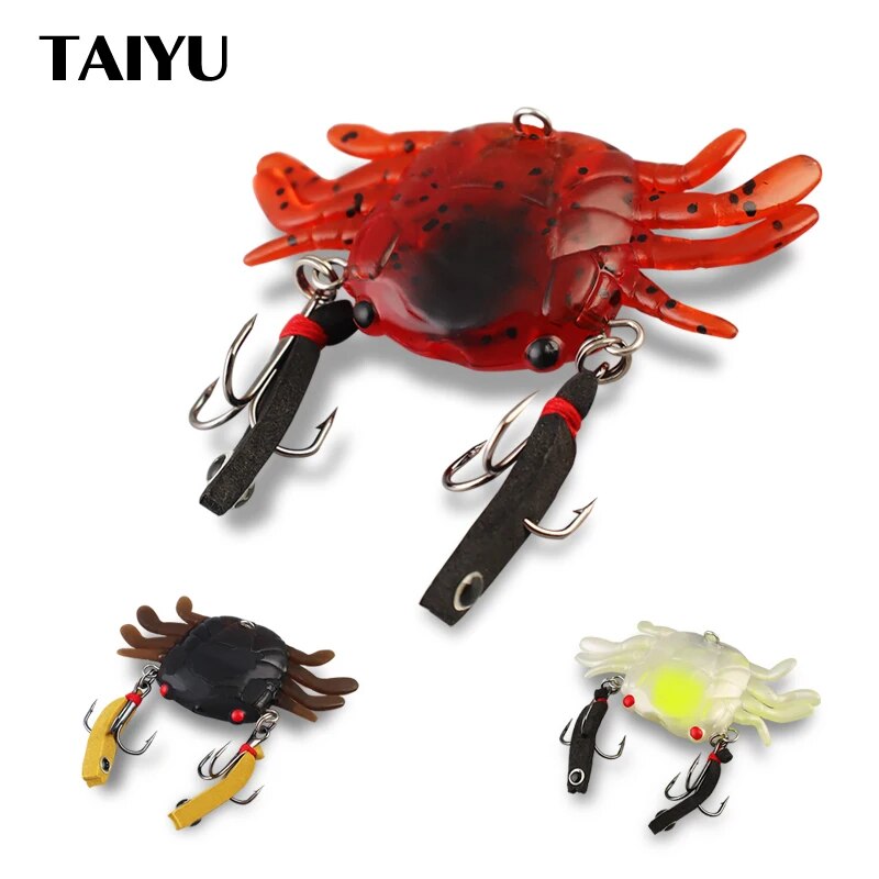 Fishing Lure Soft Plastic - TAIYU-Appât souple en silicone pour la