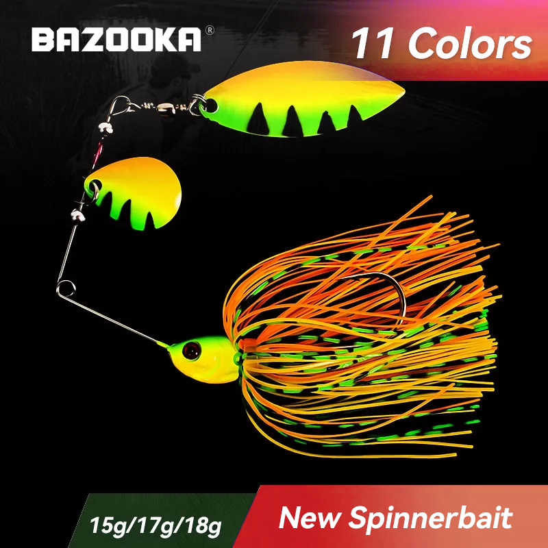 Fishing Lure Swimbait - Bazooka 15g 18g Spinnerbait leurre de