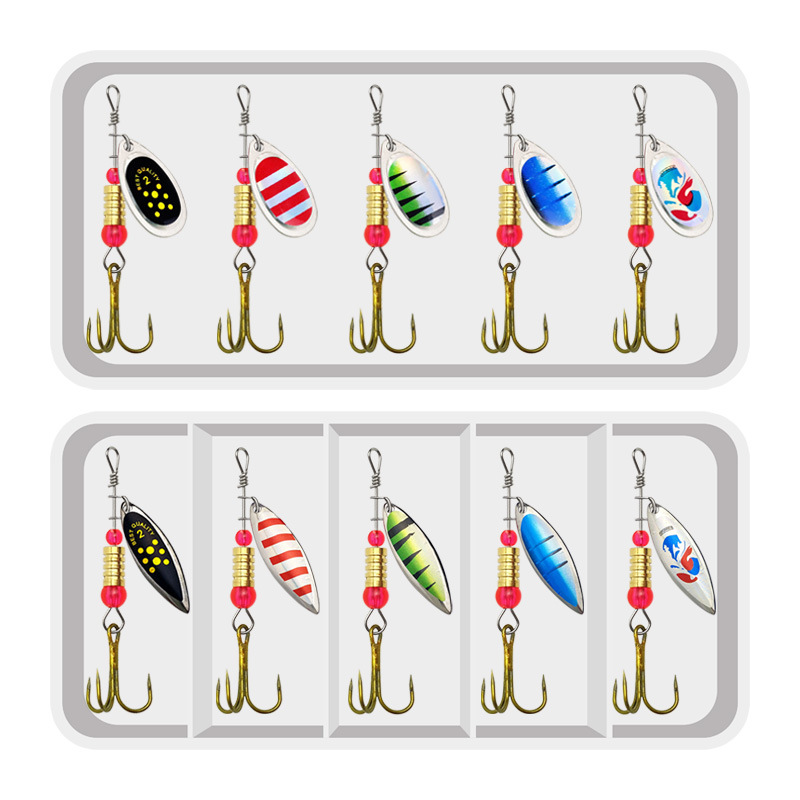 Fishing Lure Spinner - Leurre de pêche spinner avec cuillères