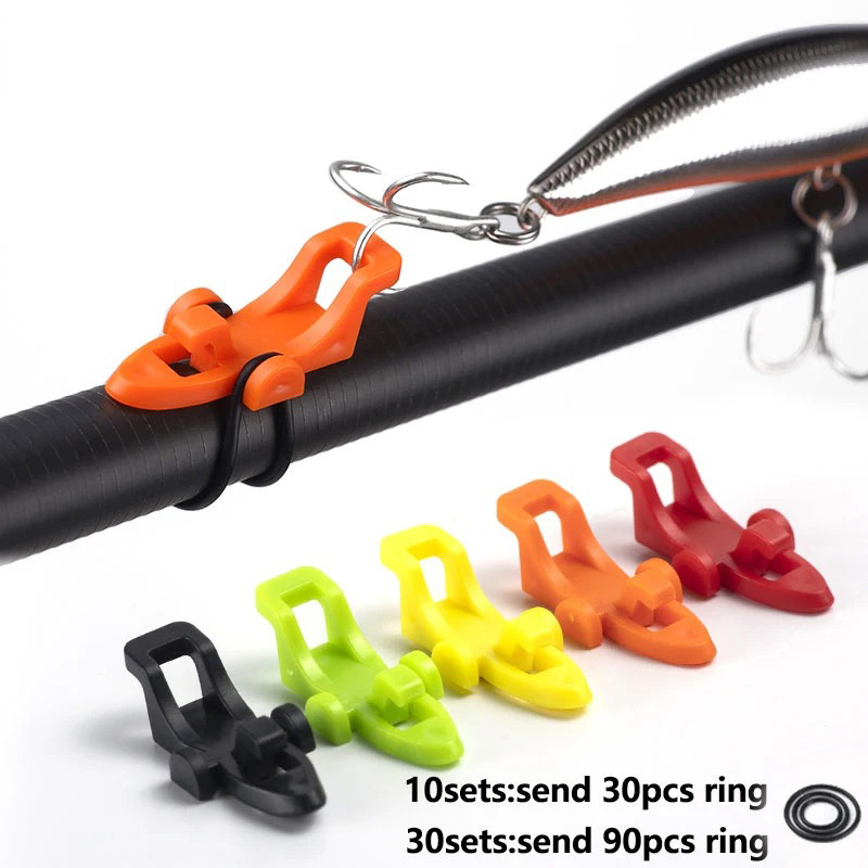 Fishing Lure Jig - 1-10 pièces Support de sécurité pour