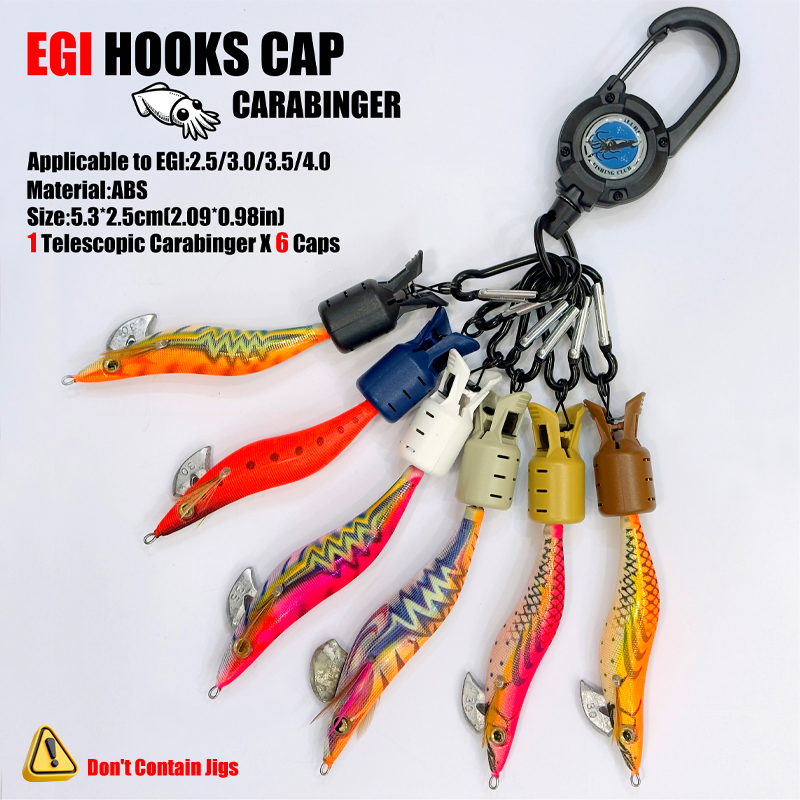 Fishing Lure Jig - Bouchons de crochet de gabarit de