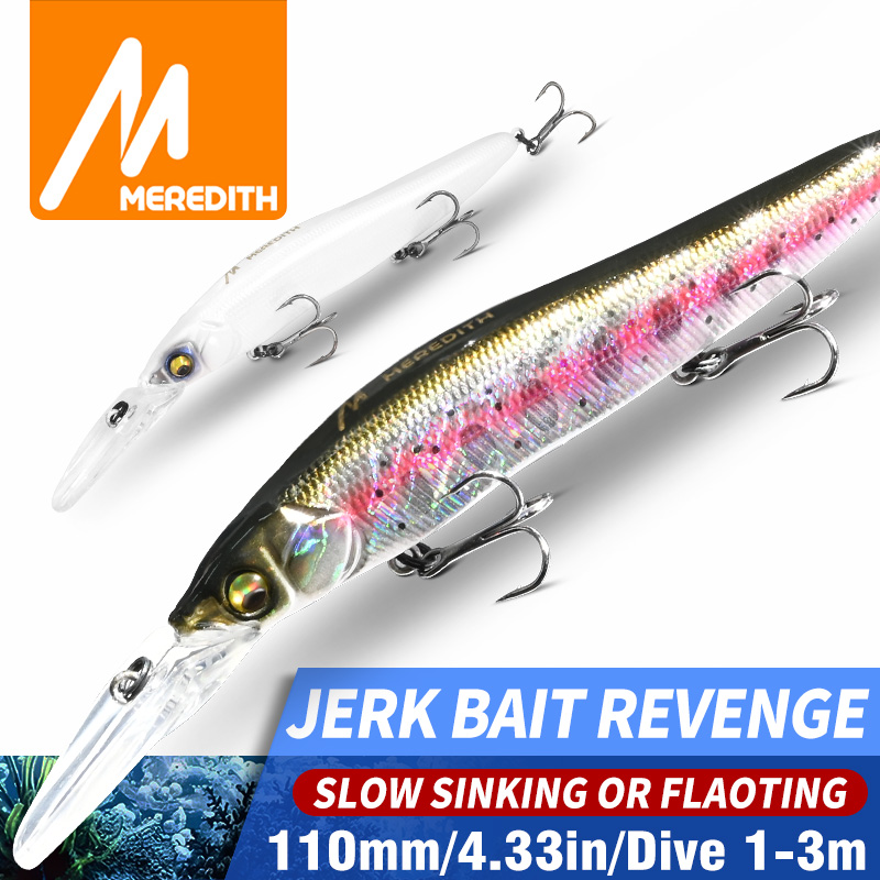 Fishing Lure Jerkbait - Leurres de pêche artificiels MEREDITH Minnow