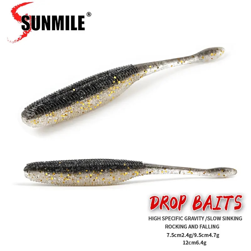 Fishing Lure Swimbait - Stalmile-Leurres souples de pêche, appâts artificiels,