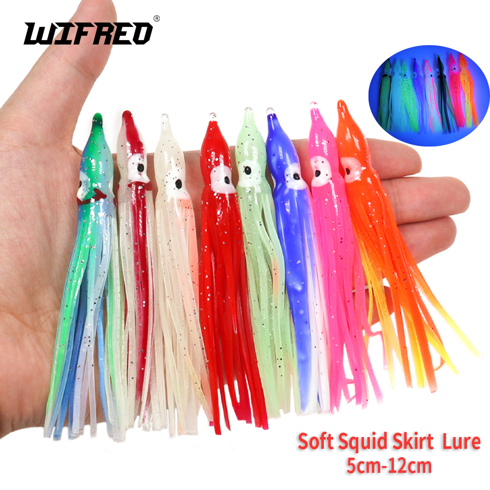 Fishing Lure Buzzbait - Wifreo caoutchouc calmar jupe pêche pêche