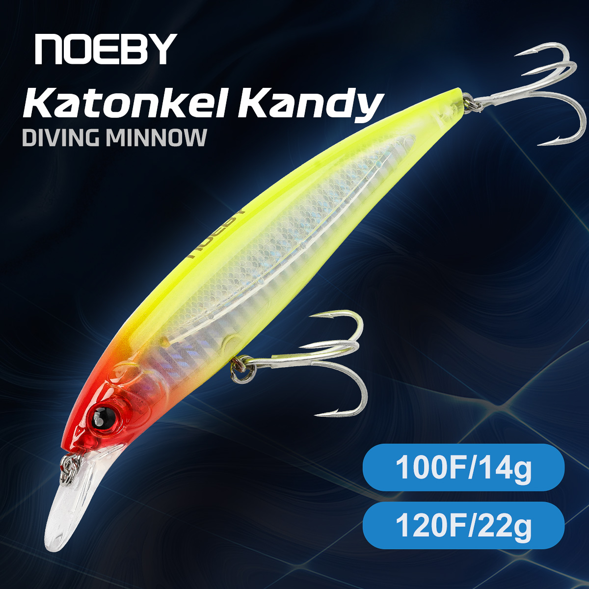 Fishing Lure Jerkbait - Leurre de pêche NOEBY Minnow 100mm