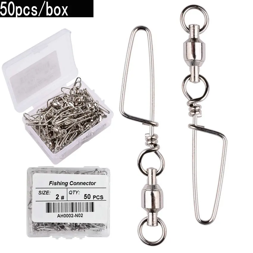 Fishing Lure Box - Roulement à billes de pêche pivotant