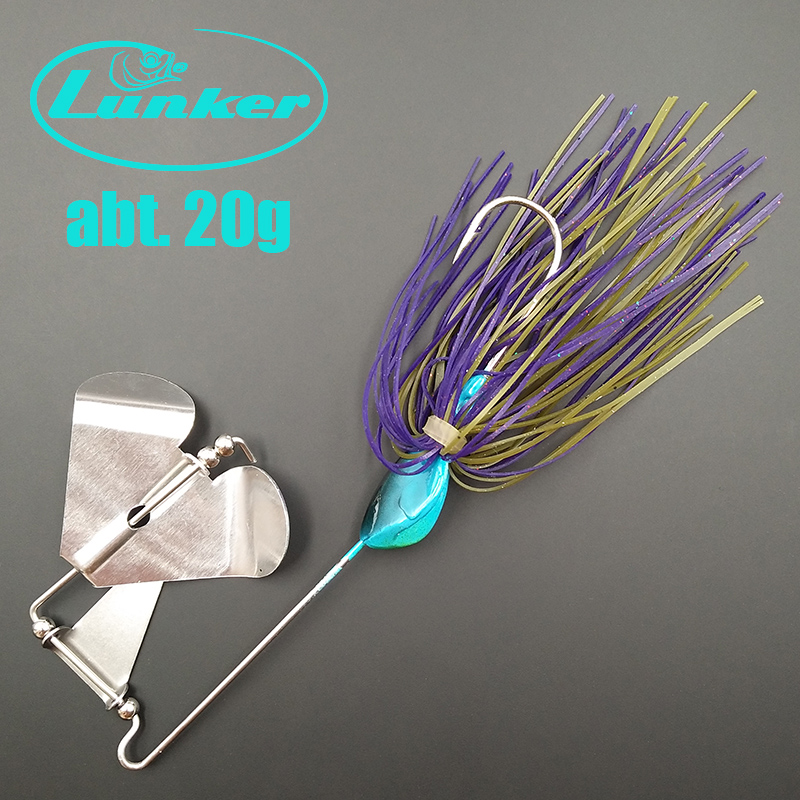 Fishing Lure Buzzbait - Wusanban Lunker Spinner appâts leurre de