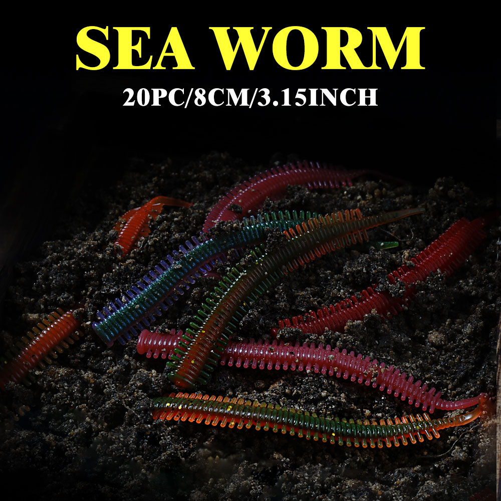 SUNMILE 10 leurres souples en  - Fishing Lure Soft Plastic avis et prix