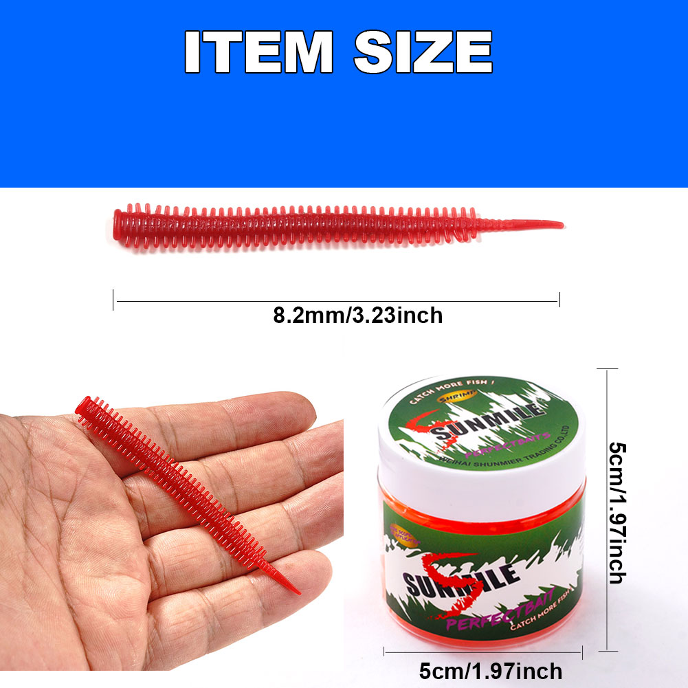 SUNMILE 10 leurres souples en  - Fishing Lure Soft Plastic avis et prix