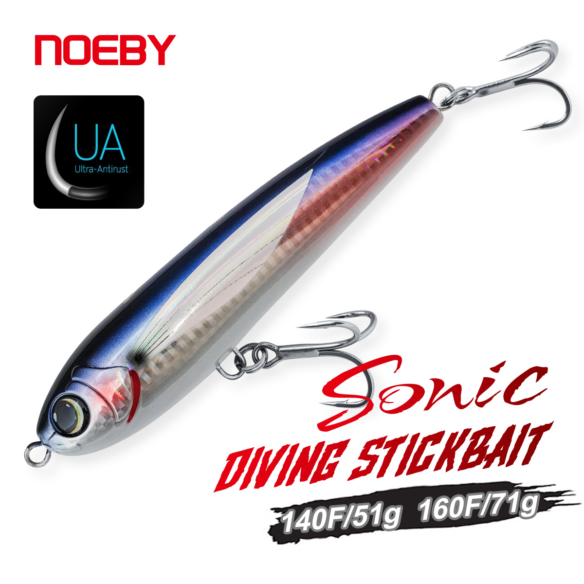 NOEBY Diving Stickbait 140mm 5 - Fishing Lure Buzzbait avis et prix
