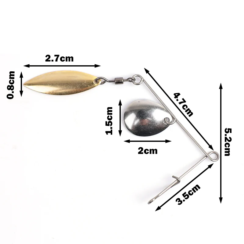 OUTKIT 5 pièces 2.5g Spinner l - Fishing Lure Buzzbait avis et prix