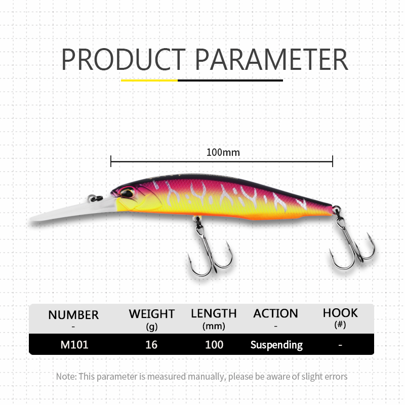 BEARKING 10 cm 16g Super aiman - Fishing Lure Jerkbait avis et prix