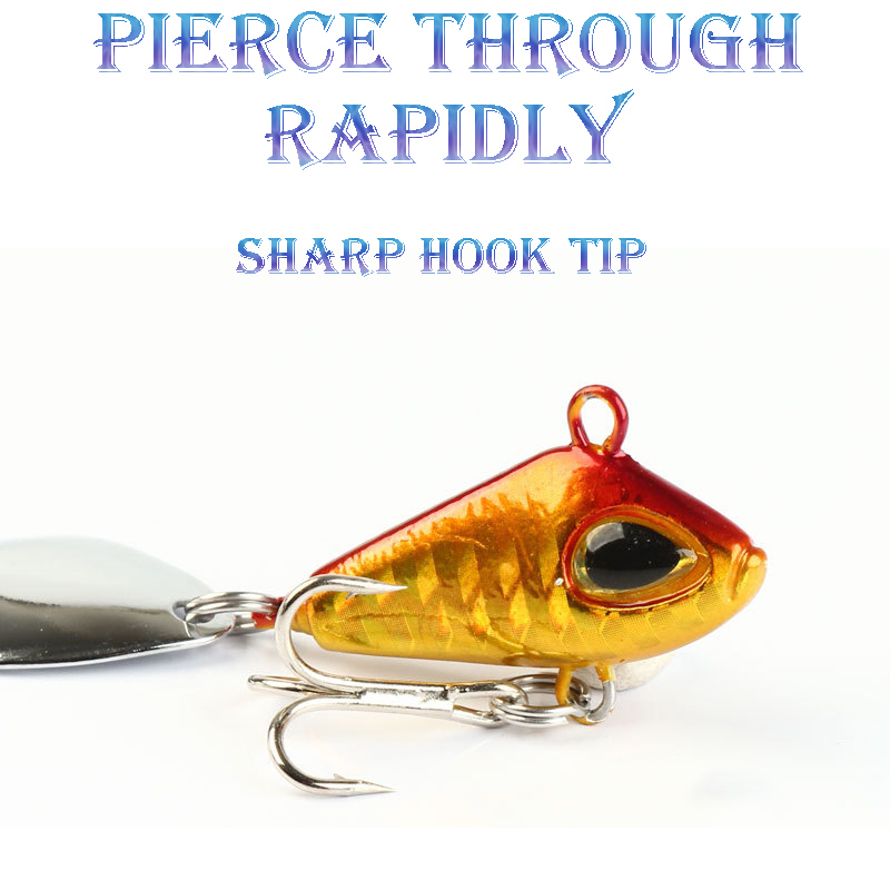 Leurre VIB avec cuillère oscil - Fishing Lure Crankbait avis et prix