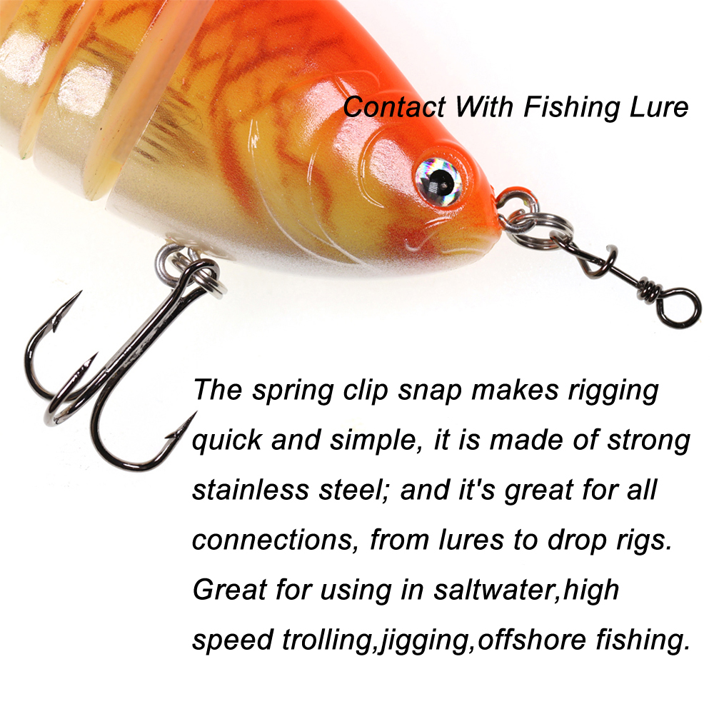Bimoo 50 pièces Connecteurs à  - Fishing Lure Accessories avis et prix