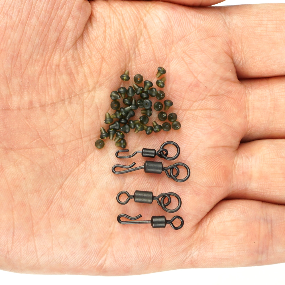 Hirisi 70 pièces Perles de cao - Fishing Lure Spinner avis et prix