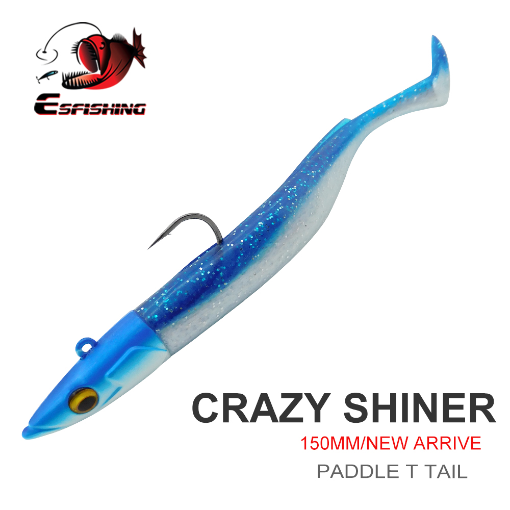 ESFISHING Leurre Souple Crazy  - Fishing Lure Swimbait avis et prix