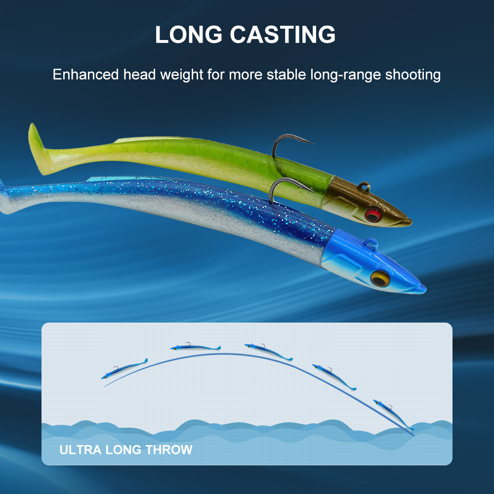 ESFISHING Leurre Souple Crazy  - Fishing Lure Swimbait avis et prix