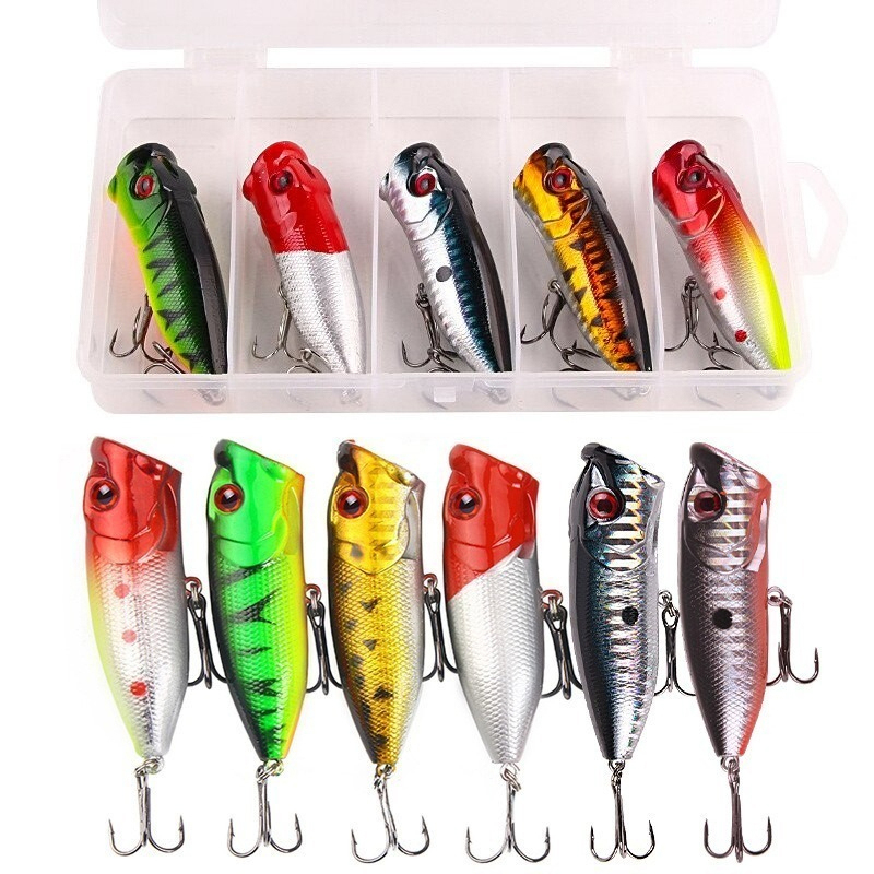 6 pièces 6 couleurs (sac opp)/ - Fishing Lure Topwater avis et prix