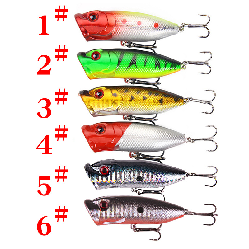 6 pièces 6 couleurs (sac opp)/ - Fishing Lure Topwater avis et prix