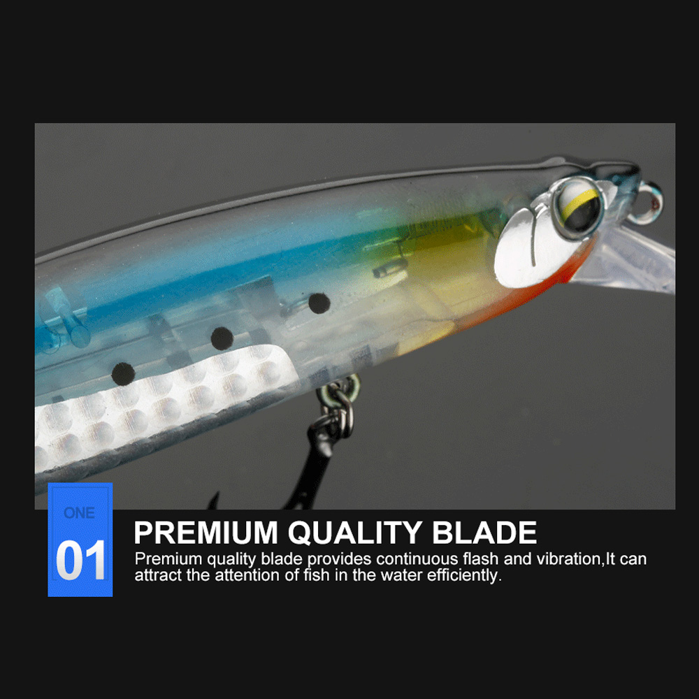 JOHNCOO – leurre méné rigide f - Fishing Lure Blade Bait avis et prix