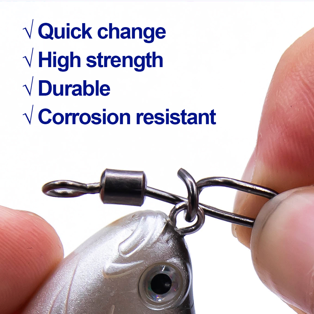 FishTrip pêche pivotant Snap T - Fishing Lure Accessories avis et prix