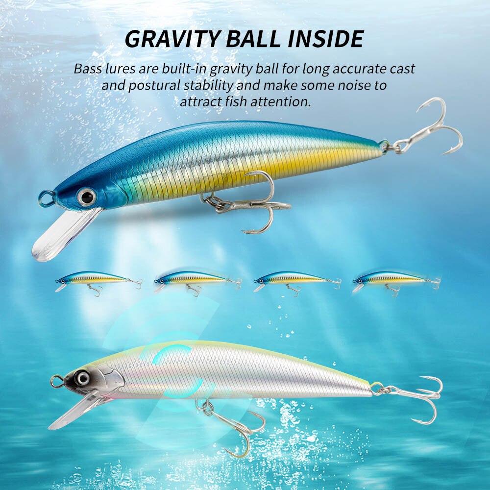 Leurre méné rigide coulant ave - Fishing Lure Crankbait avis et prix