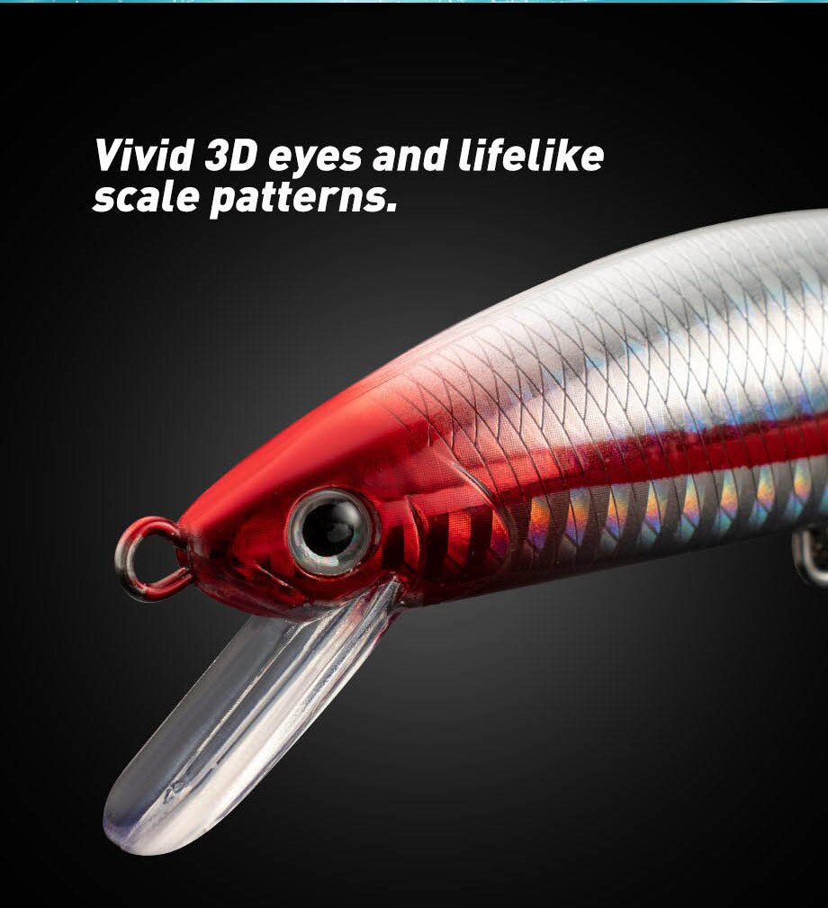 Leurre méné rigide coulant ave - Fishing Lure Crankbait avis et prix