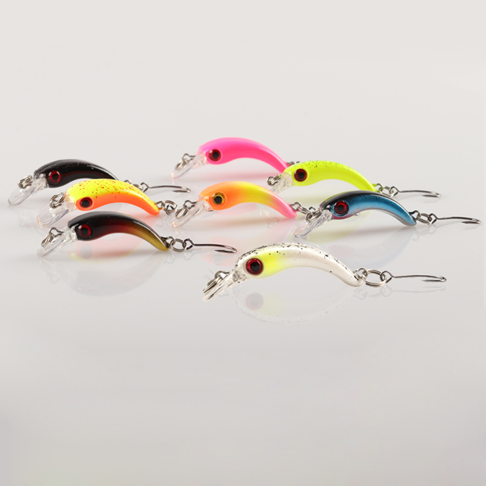 Leurre méné rigide avec wobble - Fishing Lure Crankbait avis et prix