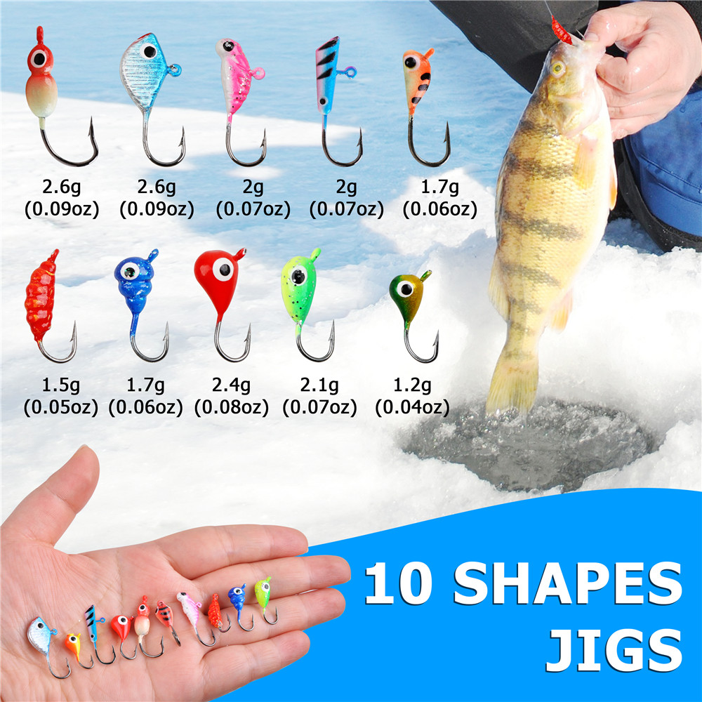 Mini canne à pêche sur glace C - Fishing Lure Jig avis et prix